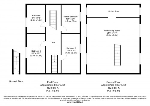 Floorplan for Streatham Hill, SW16